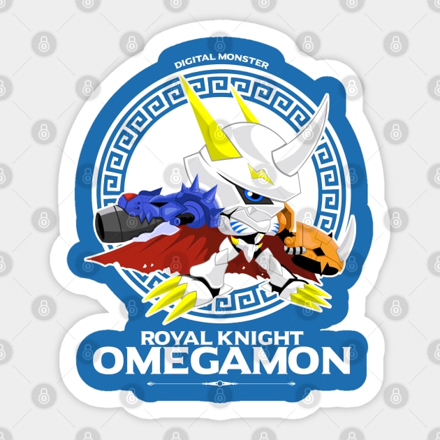 digimon chibi omegamon Sticker by DeeMON